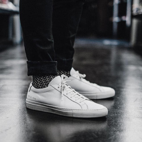 Common Projects Original Achilles Leather Trainers Low White